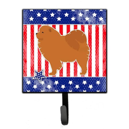 Carolines Treasures USA Patriotic Chow Chow Leash or Key Holder BB3351SH4